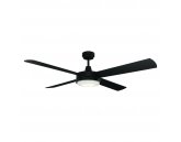 Luna Black Ceiling Fan