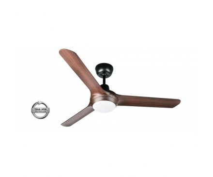 Spy1253wnl Spyda Fan Walnut Blades With Cct Light 49