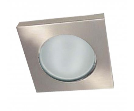 Square Silver Downlight